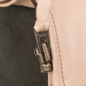 IHSB-BB-NAT - Iron Heart x Simmons Bilt Horsehide Jacket "The Bareback" - Natural