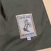 IHSB-BB-NAT - Iron Heart x Simmons Bilt Horsehide Jacket "The Bareback" - Natural