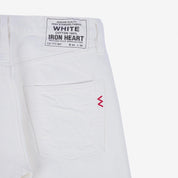 13.5oz Cotton Twill Slim Tapered Cut Jeans - White