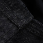 IHJ-150-BLK - 20oz Paraffin Coated Duck Chore Jacket - Black