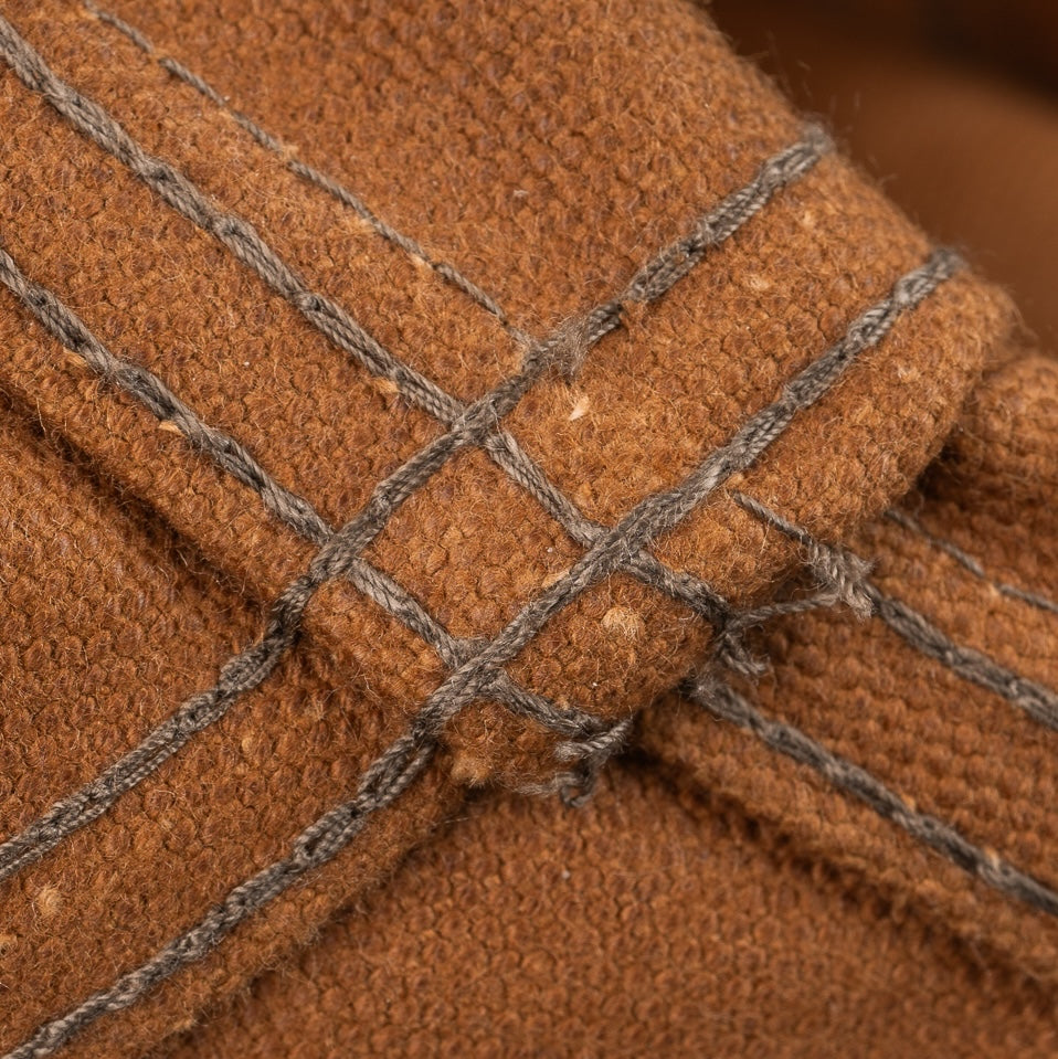 IHJ-150-BRN - 20oz Paraffin Coated Duck Chore Jacket - Brown