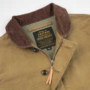 IHM-48-KHA- FW25 - 12oz Whipcord Lightweight N1 Deck Jacket - Khaki