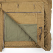 IHM-48-KHA- FW25 - 12oz Whipcord Lightweight N1 Deck Jacket - Khaki
