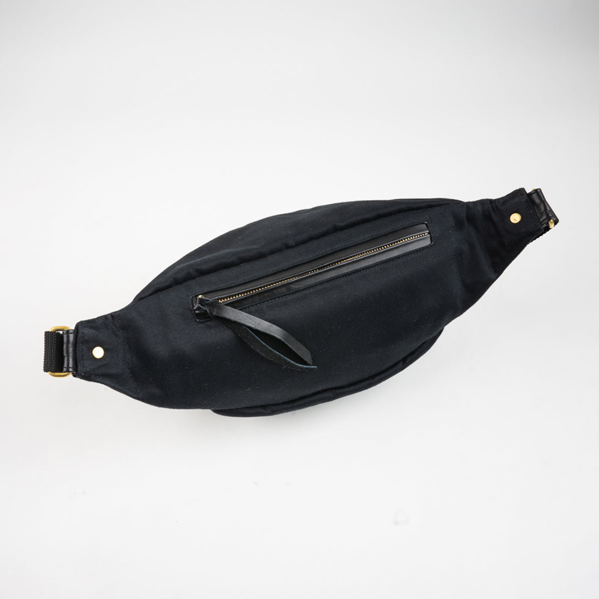 IHE-53-BLK - FW25 - Whipcord Waist Bag - Black – IRON HEART GERMANY