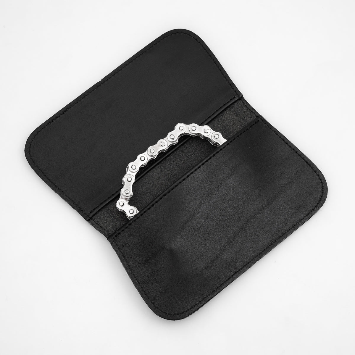 IHSI-01 - "Motorcycle Chain" Wallet Chain - Sterling Silver