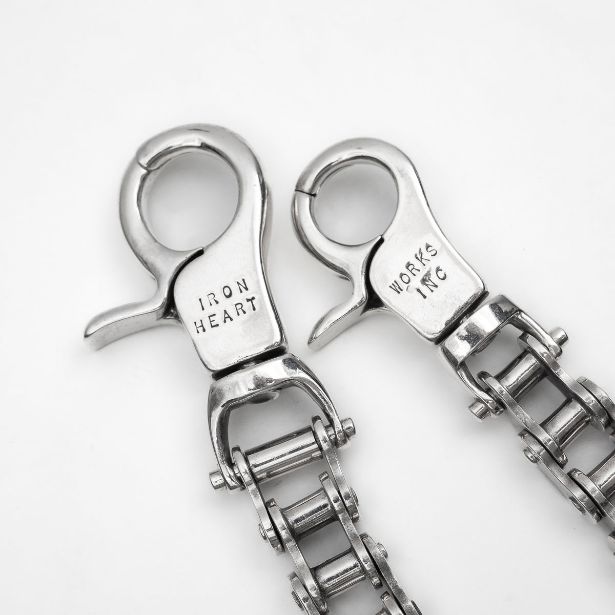 IHSI-01 - "Motorcycle Chain" Wallet Chain - Sterling Silver