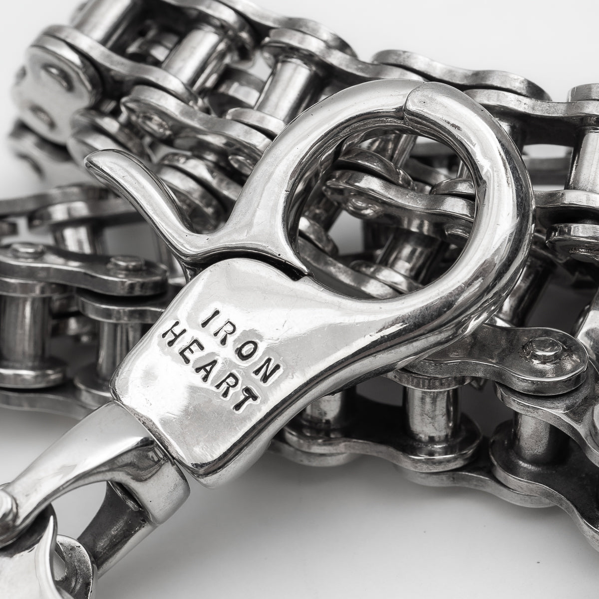 IHSI-01 - "Motorcycle Chain" Wallet Chain - Sterling Silver