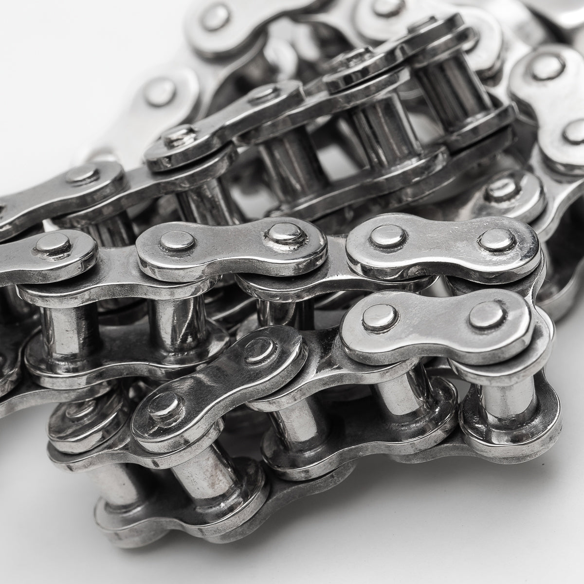 IHSI-01 - "Motorcycle Chain" Wallet Chain - Sterling Silver