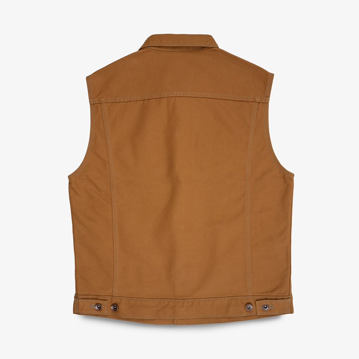 IH-2526V - 17oz Duck Modified Type III Vest - Brown