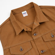 IH-2526V - 17oz Duck Modified Type III Vest - Brown