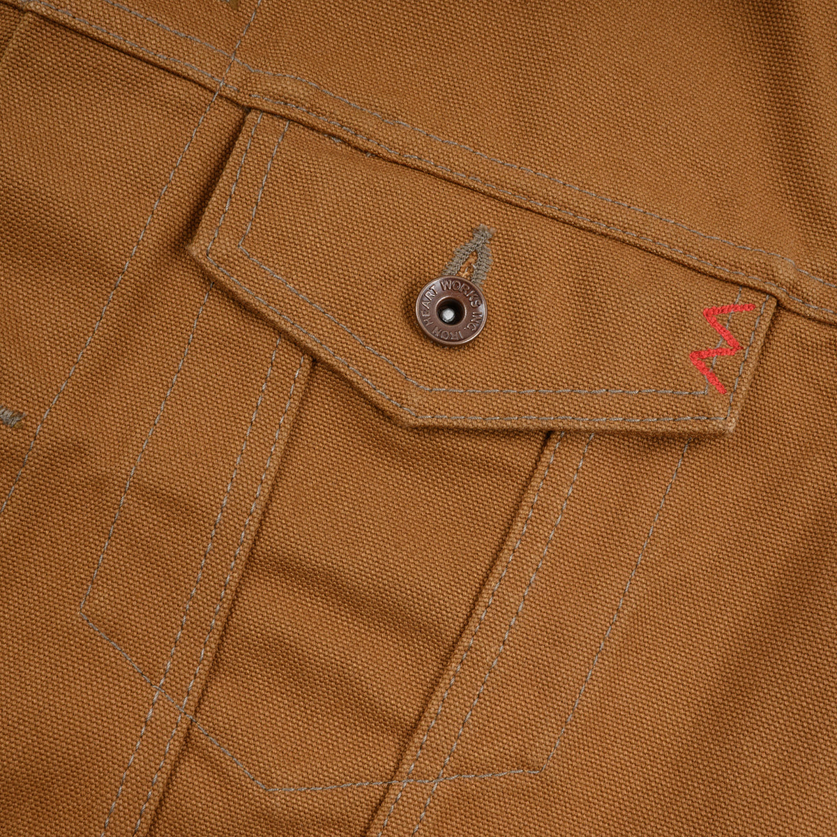 IH-2526V - 17oz Duck Modified Type III Vest - Brown