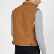 IH-2526V - 17oz Duck Modified Type III Vest - Brown