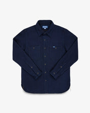 IHSH-288-IND - 14oz Kersey Work Shirt - Indigo