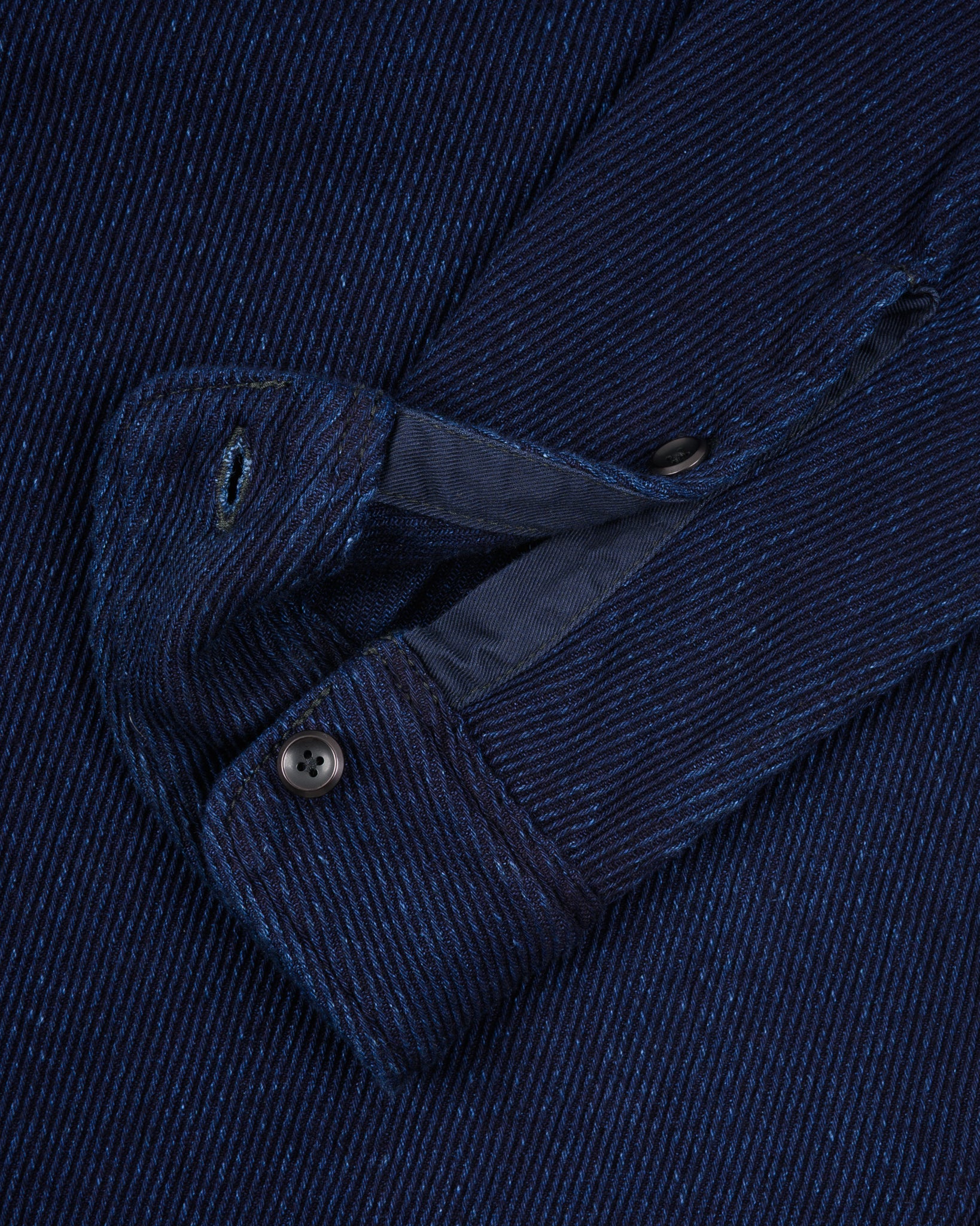 IHSH-288-IND - 14oz Kersey Work Shirt - Indigo