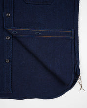 IHSH-288-IND - 14oz Kersey Work Shirt - Indigo