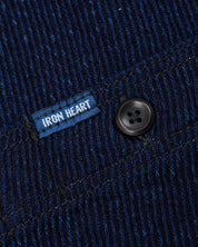 IHSH-288-IND - 14oz Kersey Work Shirt - Indigo