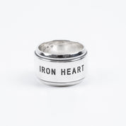IHSI-05 - Iron Heart 0.925 Sterling Silver Ring
