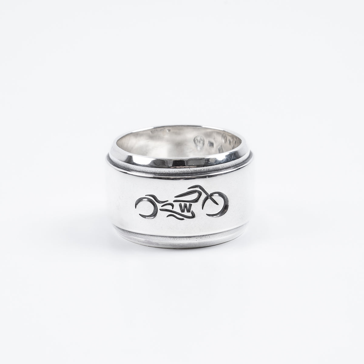 IHSI-05 - Iron Heart 0.925 Sterling Silver Ring – IRON HEART GERMANY