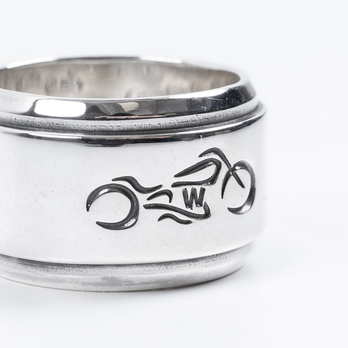 IHSI-05 - Iron Heart 0.925 Sterling Silver Ring – IRON HEART GERMANY