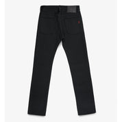 IH-666S-SB - 21oz Selvedge Denim Slim Straight Cut - Superblack Non-Fade