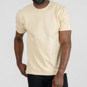 IHT-1600-CRM - 11oz Crew Neck T-Shirt - Cream