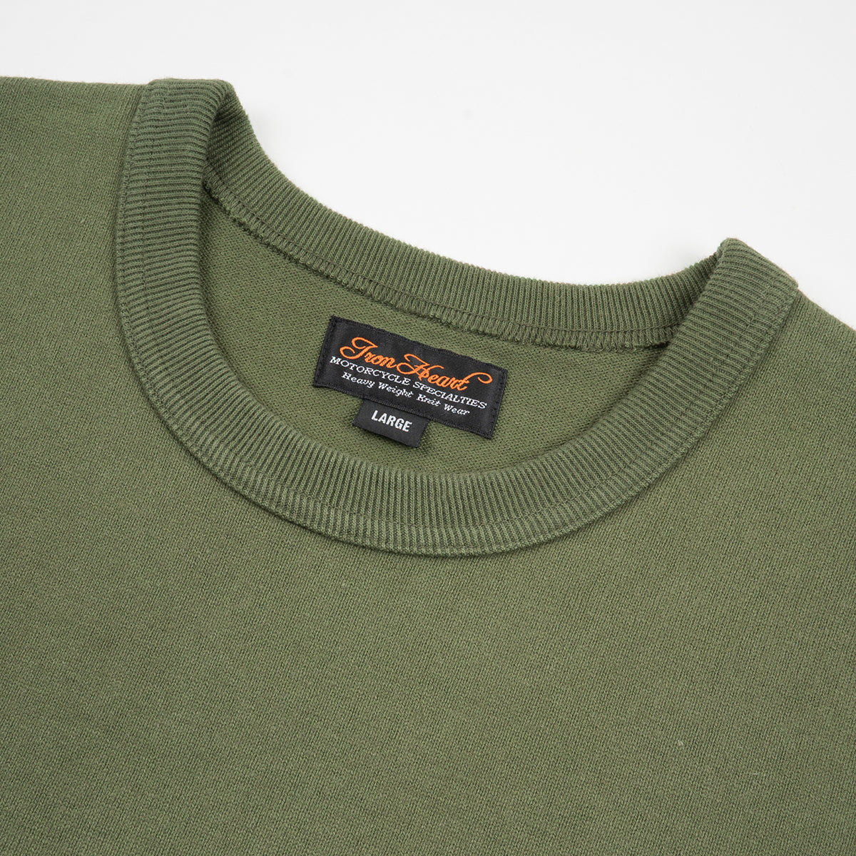 IHT-1600-OLV - 11oz Crew Neck T-Shirt - Olive