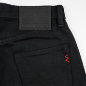 IH-634S-SB - 21oz Selvedge Denim Straight Cut - Superblack Non-Fade