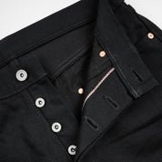 IH-634S-SB - 21oz Selvedge Denim Straight Cut - Superblack Non-Fade