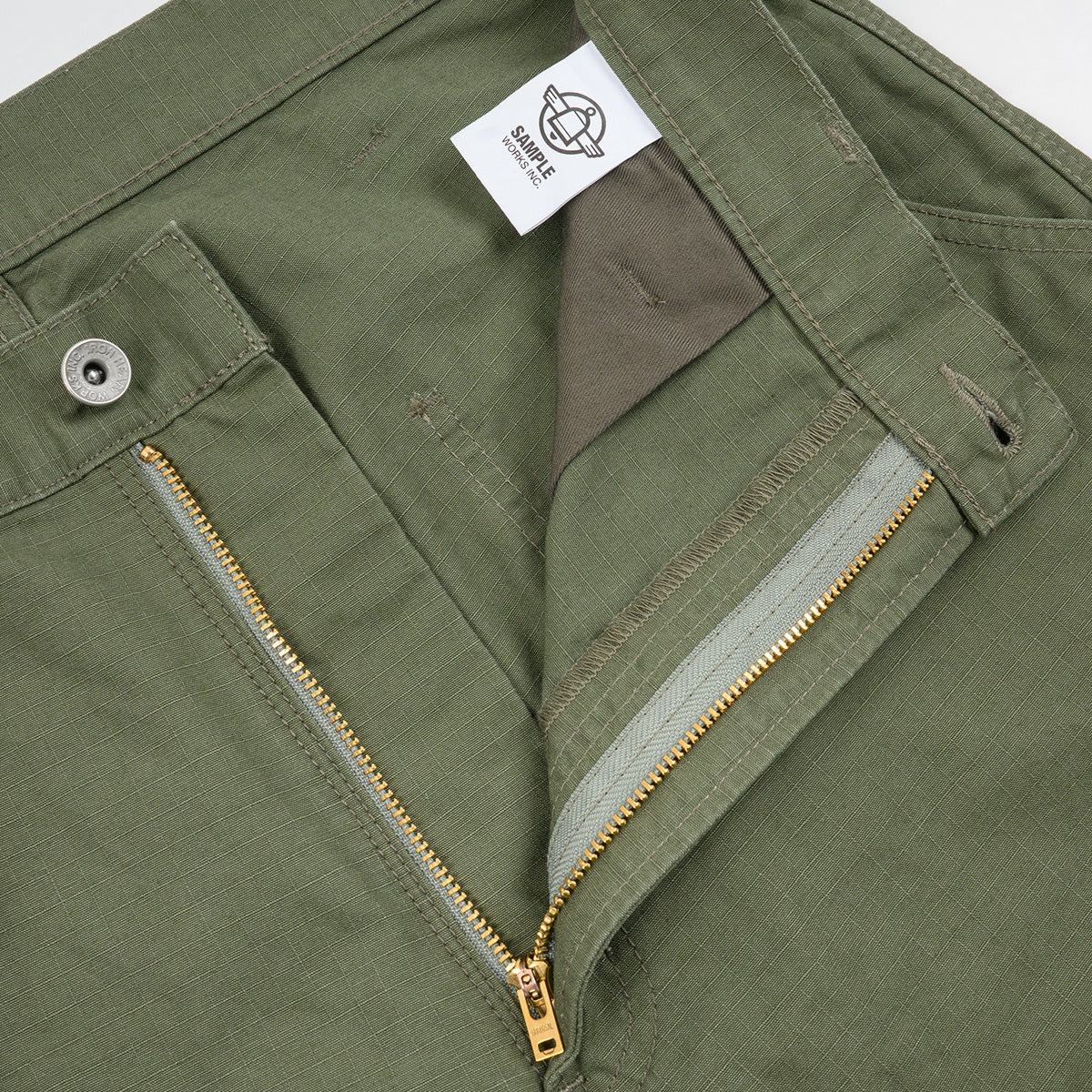 IH-746-GRN - SS26 - 8oz Ripstop Wide Pants - Army Green