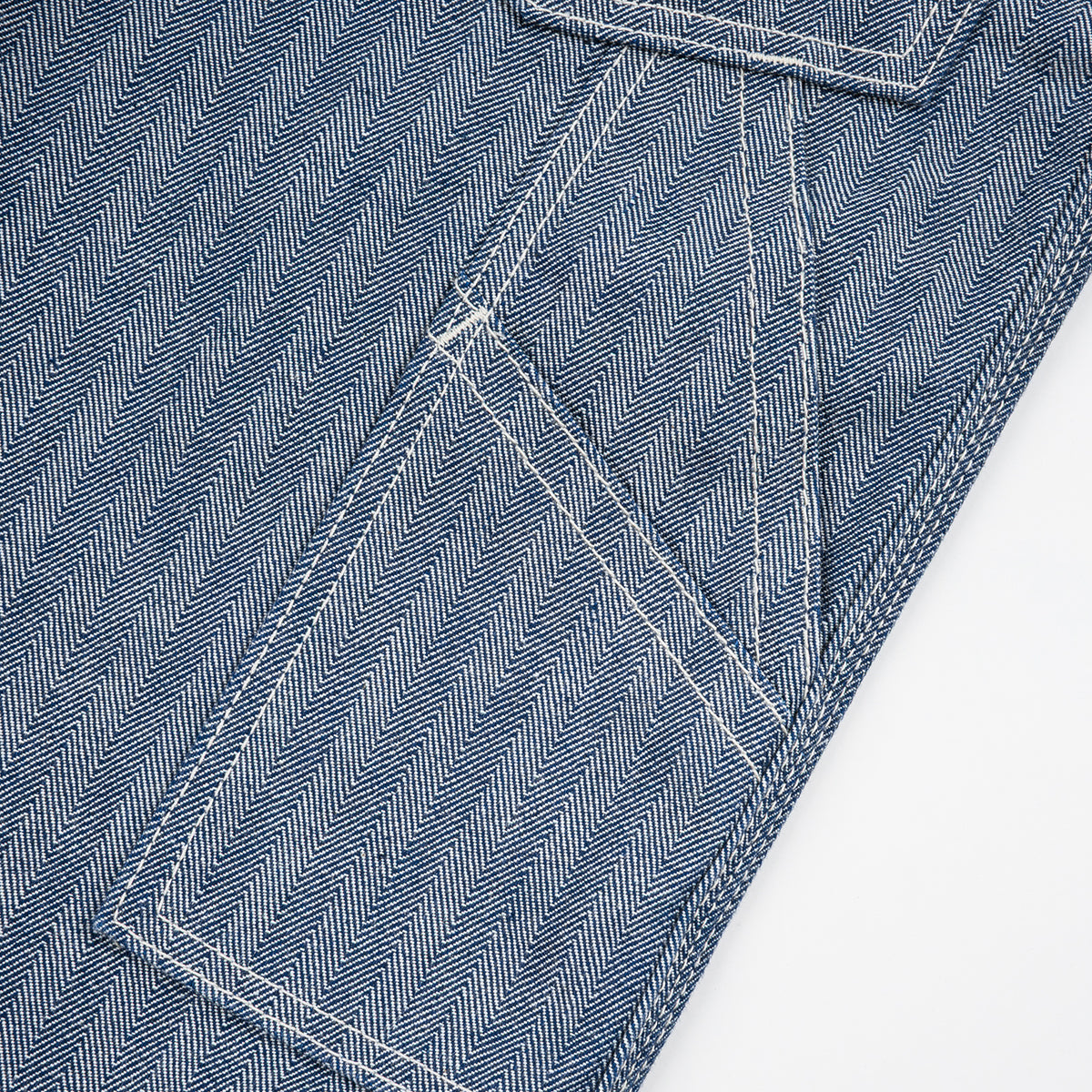 IH-830-IND - SS26 - 10.5oz Herringbone Painter’s Pants - Indigo
