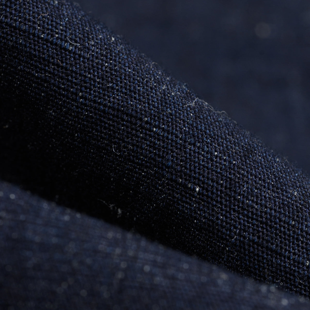 IHSH-444-IND - SS26 - 7oz Cotton Linen Chambray Western Shirt - Indigo