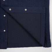 IHSH-445-IND - SS26 - 10oz Dobby Cloth Short Sleeve Mechanic Shirt - Indigo