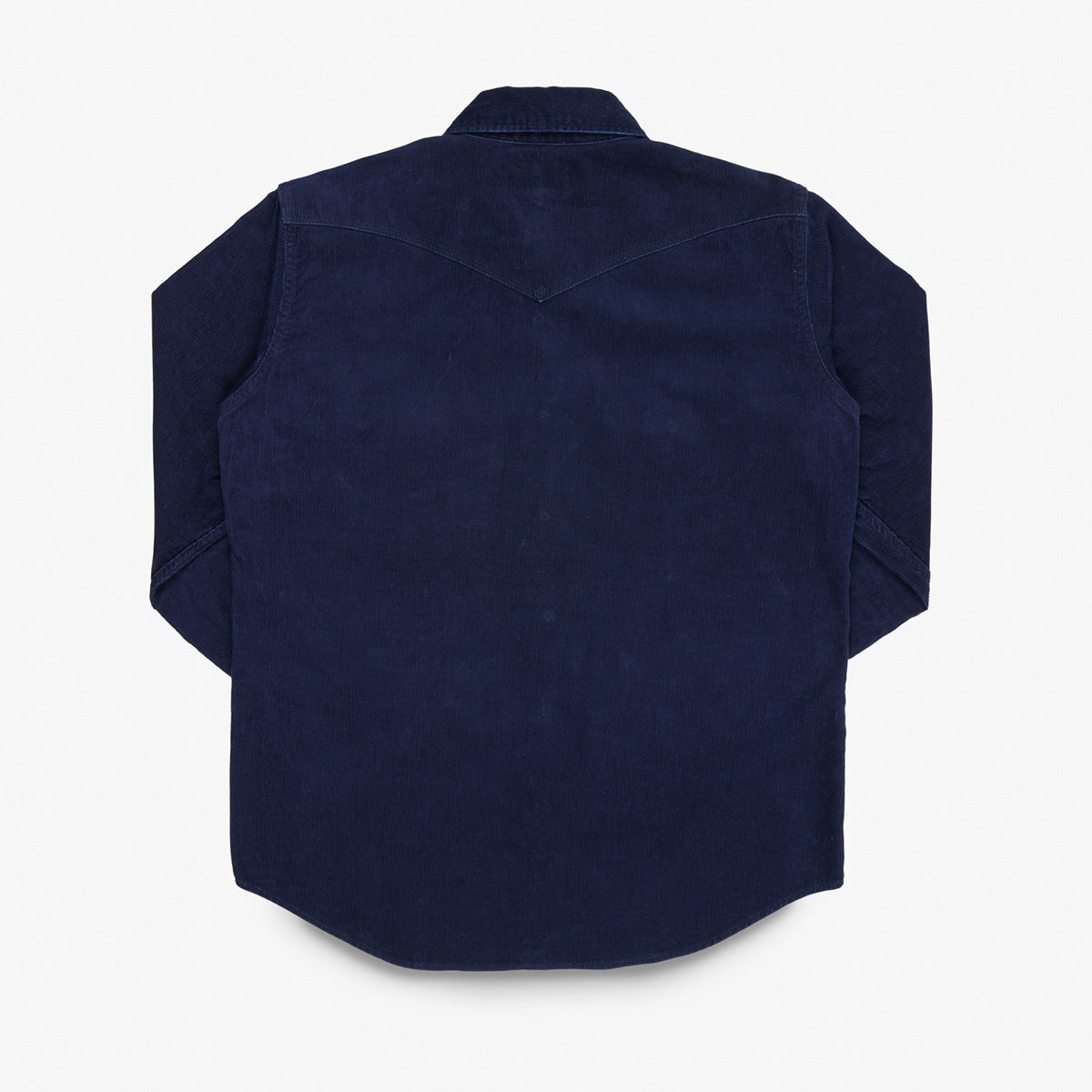 IHSH-438-IND - SS26 - 7.5oz Selvedge Corduroy Western Shirt - Indigo