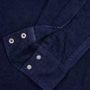 IHSH-438-IND - SS26 - 7.5oz Selvedge Corduroy Western Shirt - Indigo