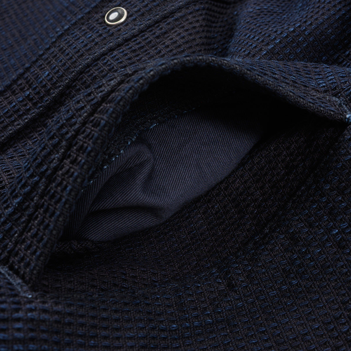 IHSH-437-IND - SS26 - 13.5oz Dobby Cloth CPO Shirt - Indigo