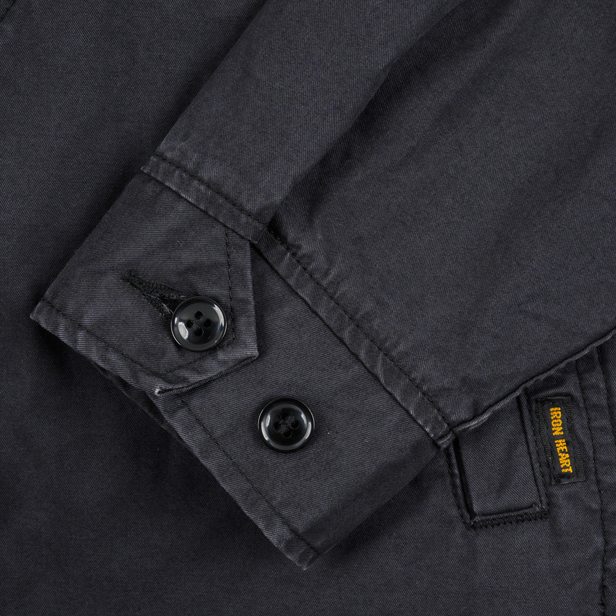 IHJ-165-BLK - SS26 - 6.2oz Serge Drizzler Jacket - Black