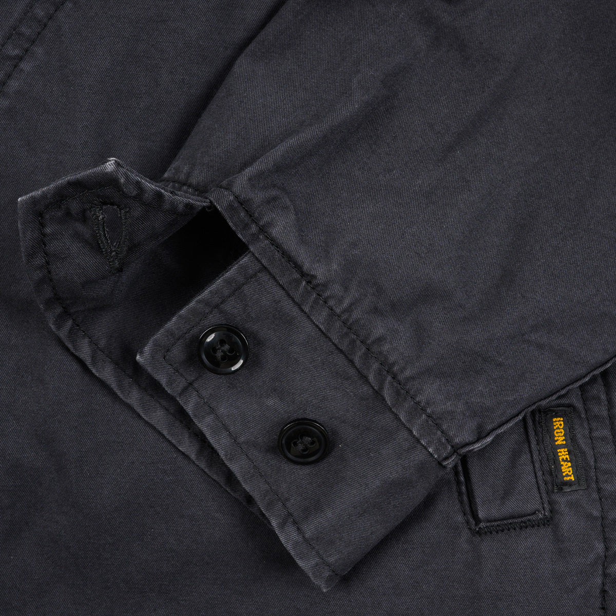 IHJ-165-BLK - SS26 - 6.2oz Serge Drizzler Jacket - Black