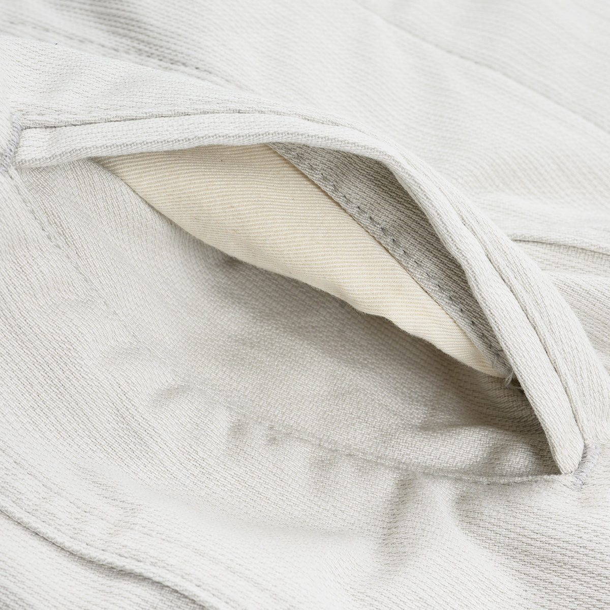 IHJ-162-GRY  - SS26 - 11oz Piqué Modified Type III Jacket - Light Grey