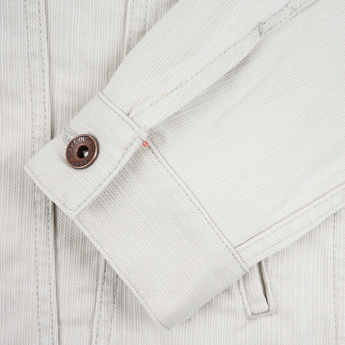 IHJ-162-GRY  - SS26 - 11oz Piqué Modified Type III Jacket - Light Grey