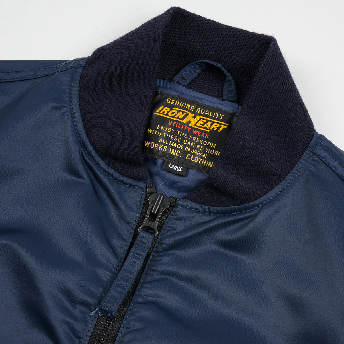IHM-50-NAV - SS26 - 4.8oz Nylon Type L-2B Jacket - Navy