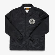IHJ-160-BLK - SS26 - 4.8oz Nylon Coach Jacket - Black