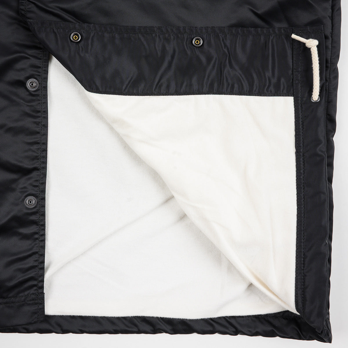 IHJ-160-BLK - SS26 - 4.8oz Nylon Coach Jacket - Black