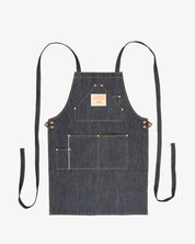 IHG-056-IND - 21oz Selvedge Denim Apron - Indigo