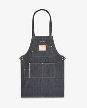 IHG-056-IND - 21oz Selvedge Denim Apron - Indigo