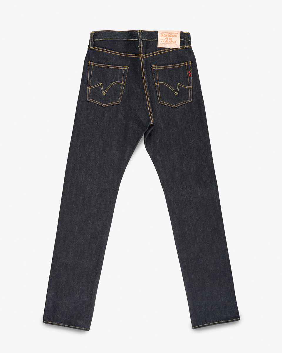 IH-888-XHS - 25oz Selvedge Denim Relaxed Tapered Jeans - Indigo