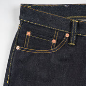 IH-888-XHS - 25oz Selvedge Denim Relaxed Tapered Jeans - Indigo