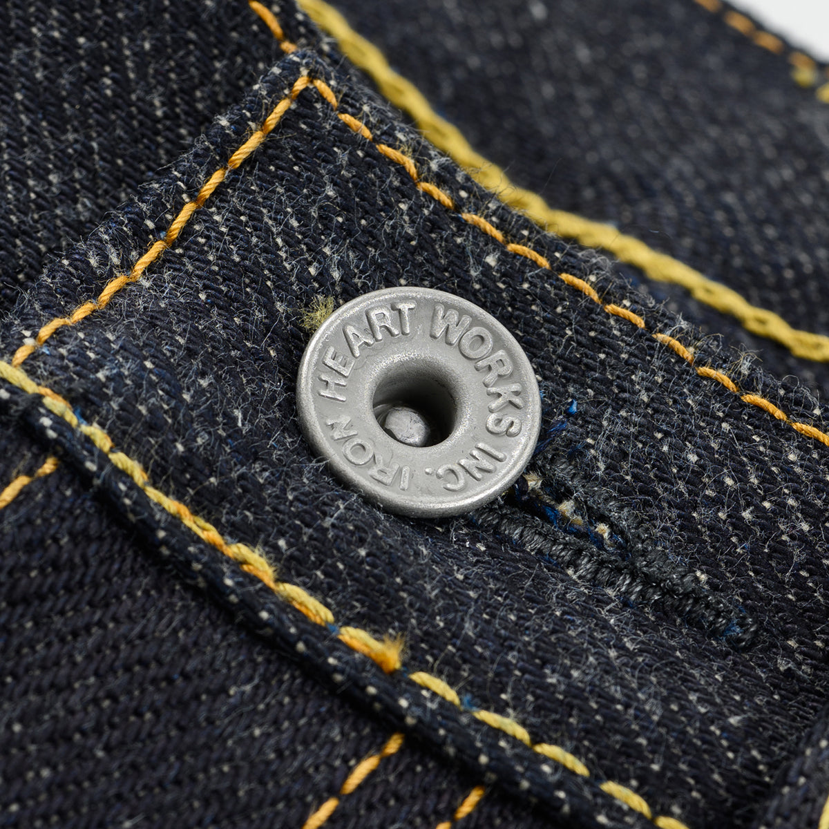 IH-888-XHS - 25oz Selvedge Denim Relaxed Tapered Jeans - Indigo