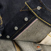 IH-888-XHS - 25oz Selvedge Denim Relaxed Tapered Jeans - Indigo