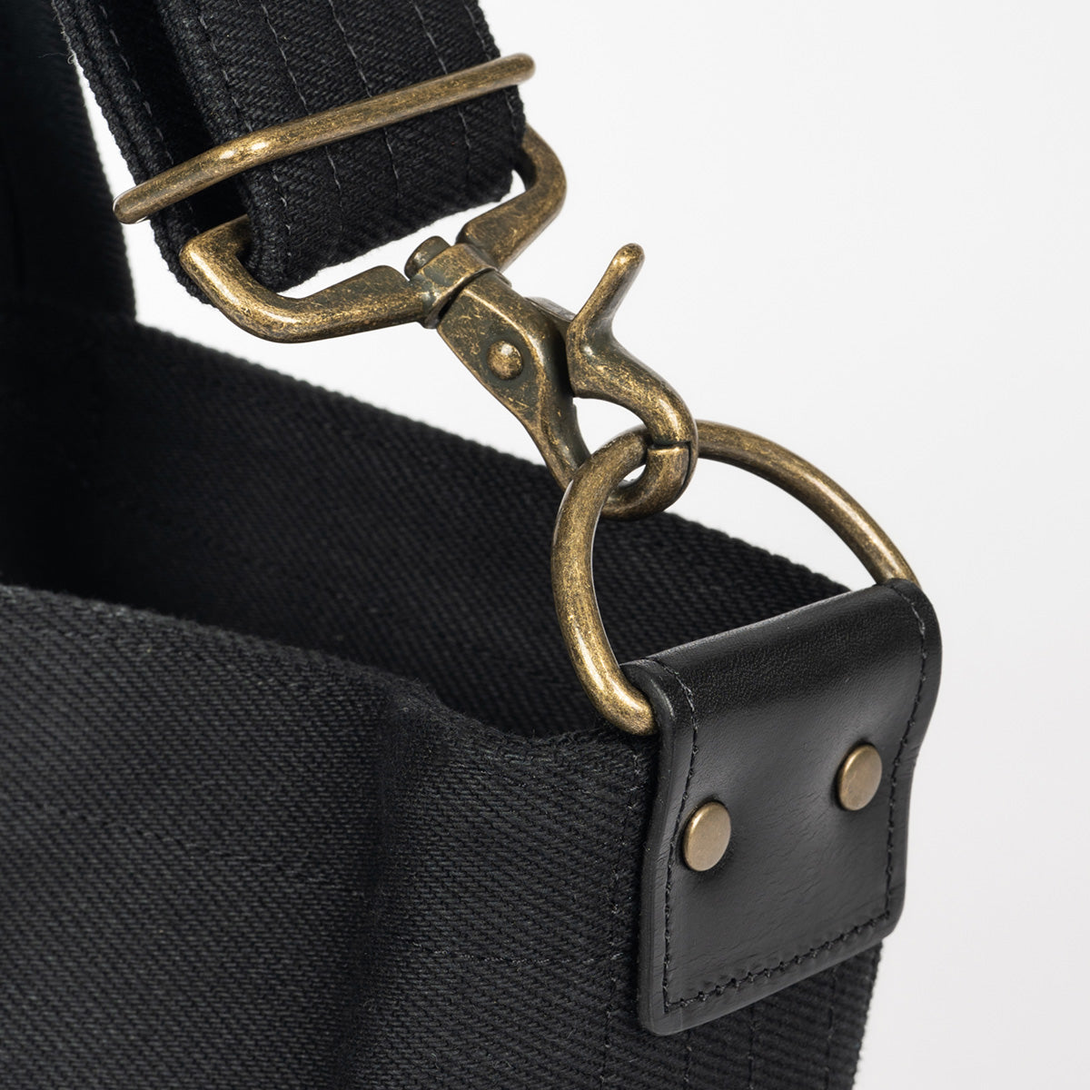 IHE-55-BLK - 21oz Denim Tote Bag - Superblack – IRON HEART GERMANY