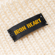 IHG-080-WHT - Wool Ribbed Beanie - White